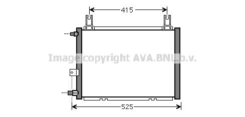 AVA QUALITY COOLING kondensatorius, oro kondicionierius DU5060